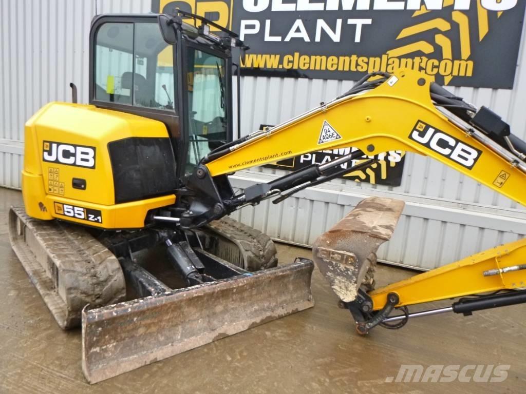 JCB 55 Z-1 Мини екскаватори < 7 т