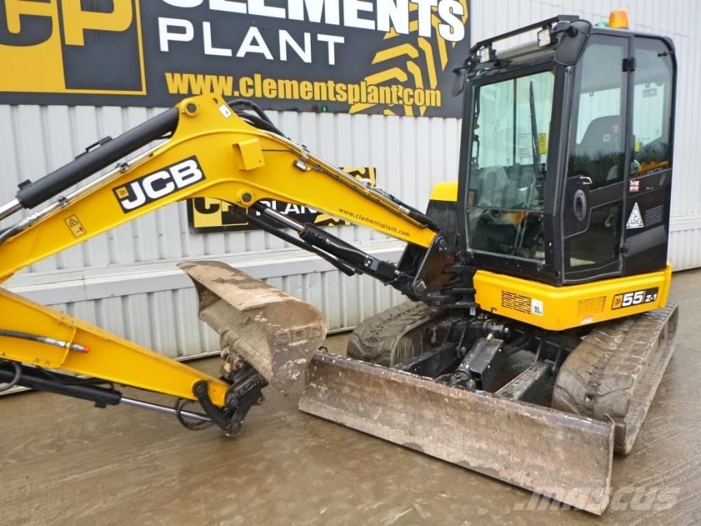 JCB 55 Z-1 Мини екскаватори < 7 т