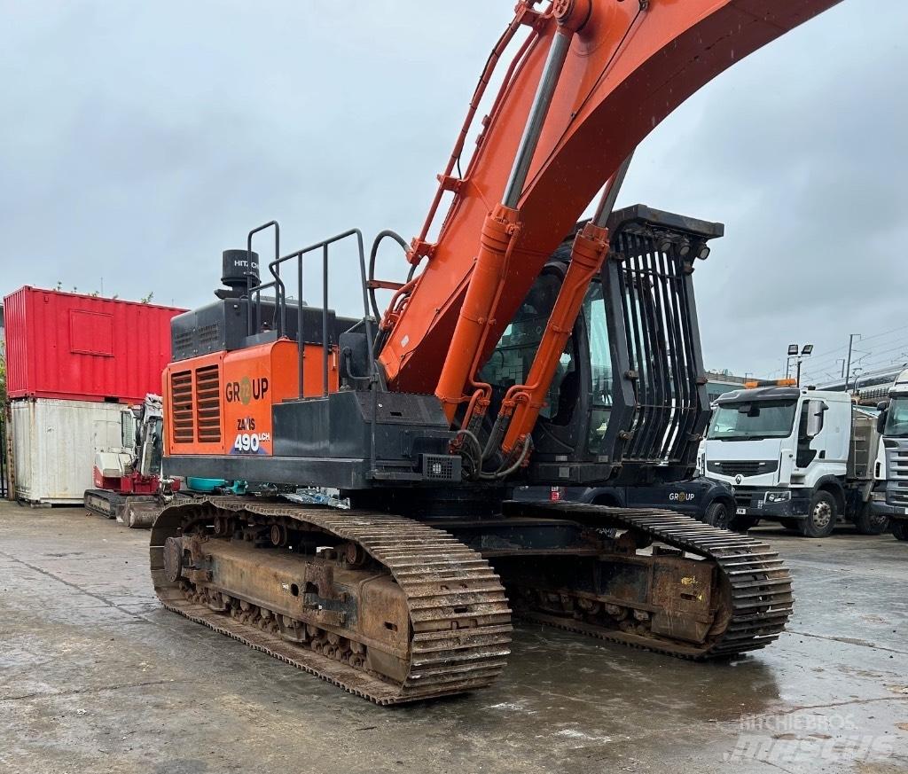 Hitachi 490 Верижен екскаватор