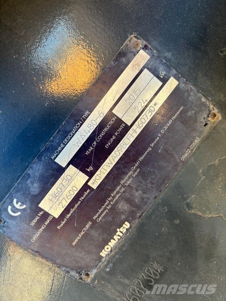 Komatsu WA 480-6 Колесни товарачи