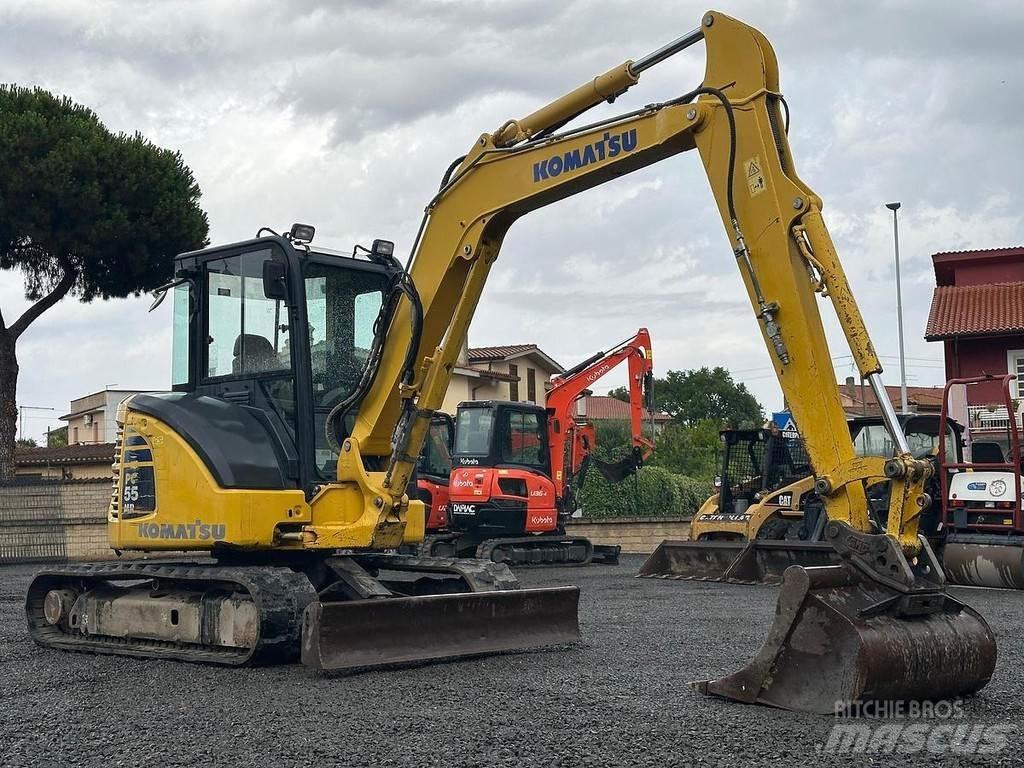 Komatsu PC55-MR3 Мини екскаватори < 7 т