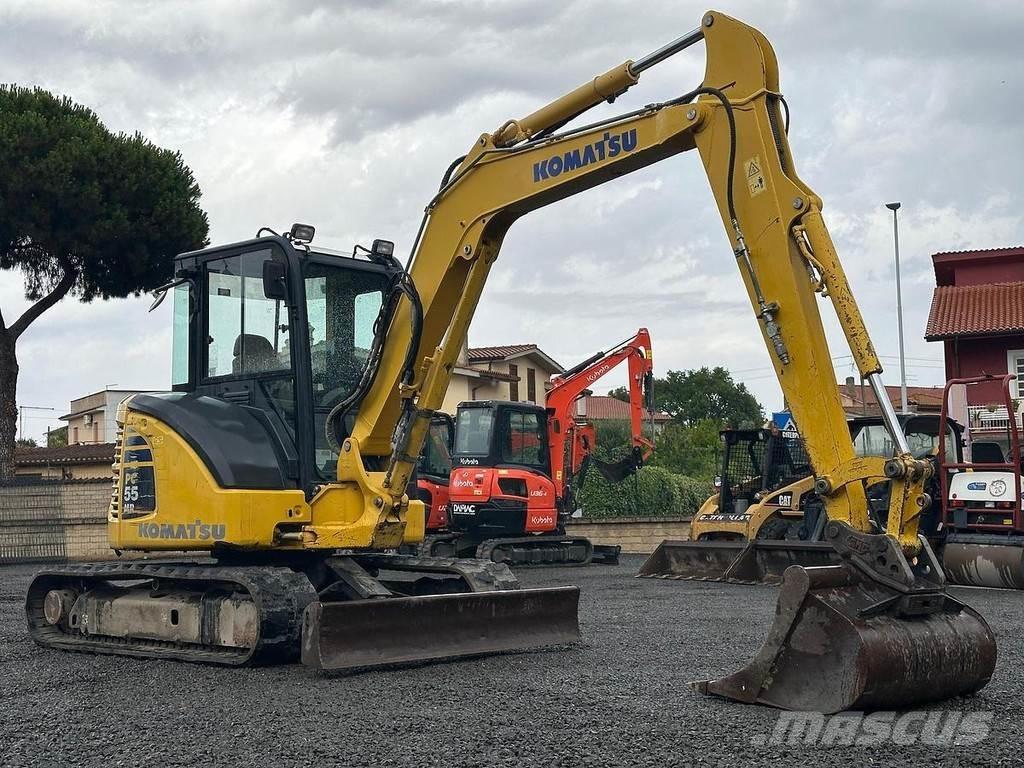 Komatsu PC55-MR3 Мини екскаватори < 7 т