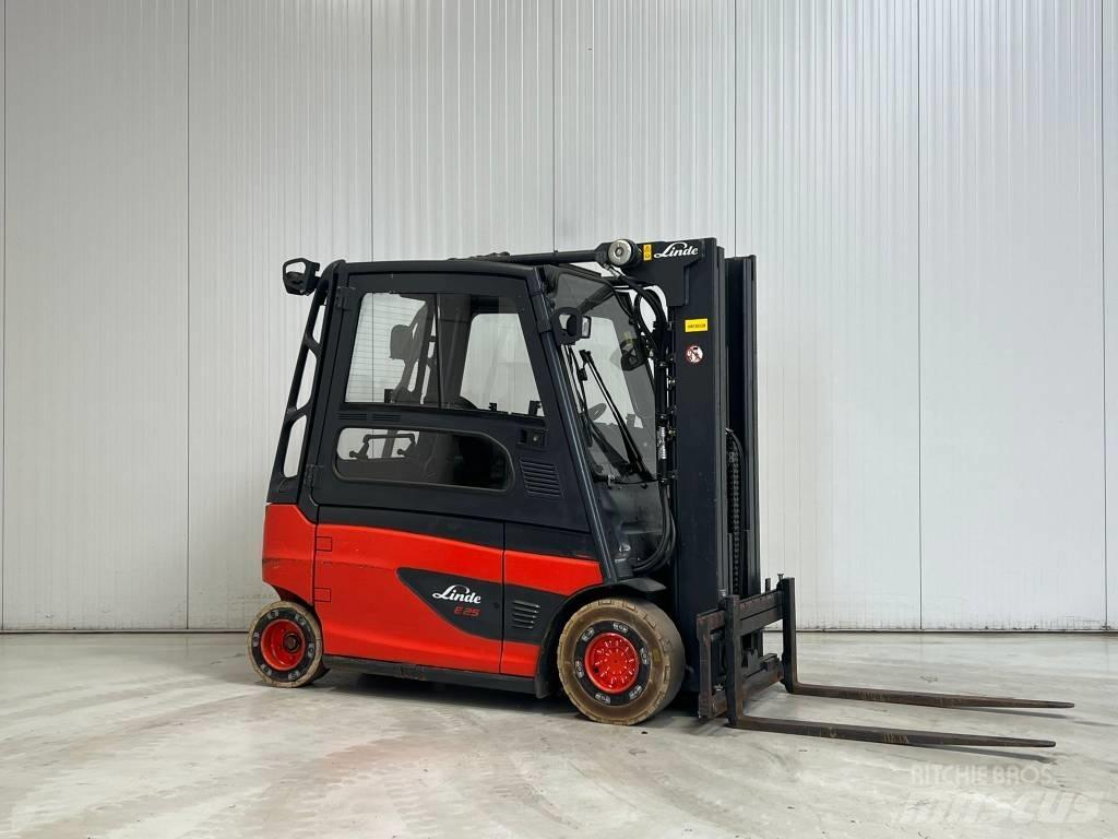 Linde E25L-01 Електрически вилични кари-повдигачи