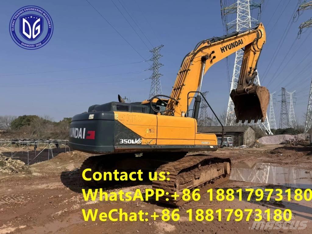 Hyundai R350LVS Верижен екскаватор