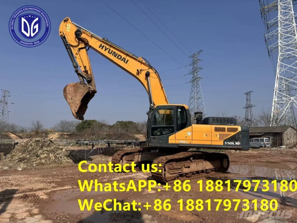 Hyundai R350LVS Верижен екскаватор