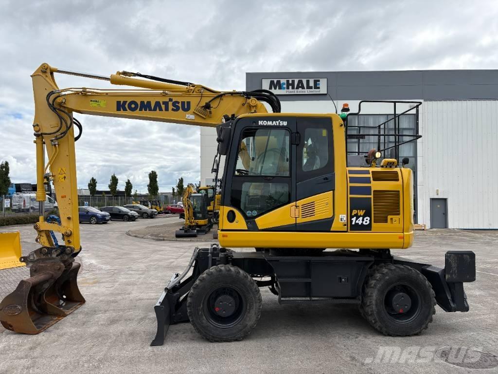 Komatsu PW148-11 Колесни екскаватори