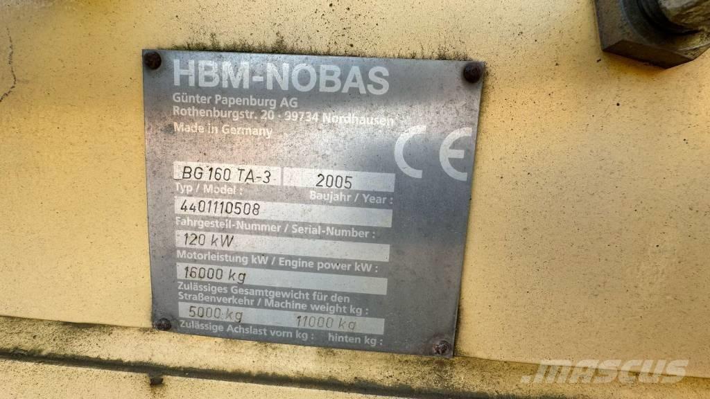 HBM-Nobas GB160TA-3 Грейдери