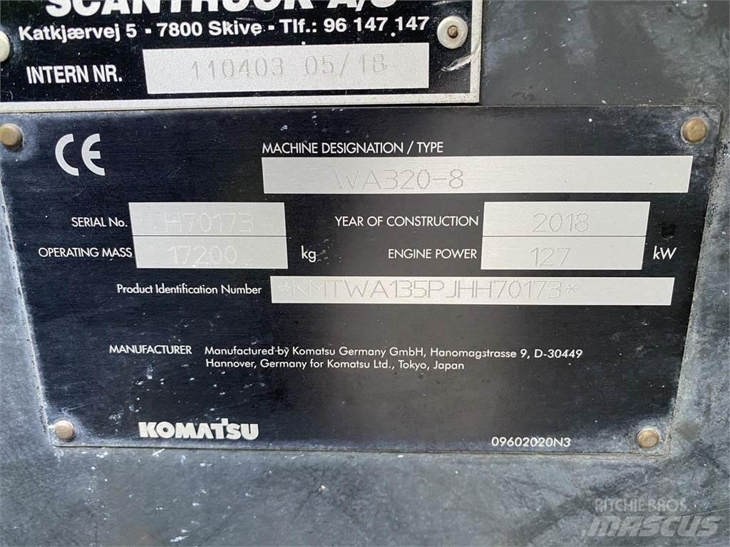 Komatsu WA320-8 Колесни товарачи