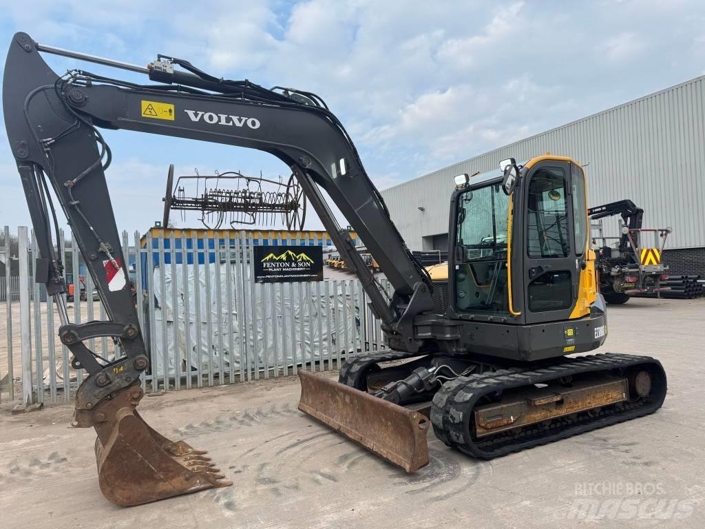 Volvo ECR 88 Средни екскаватори 7т - 12т