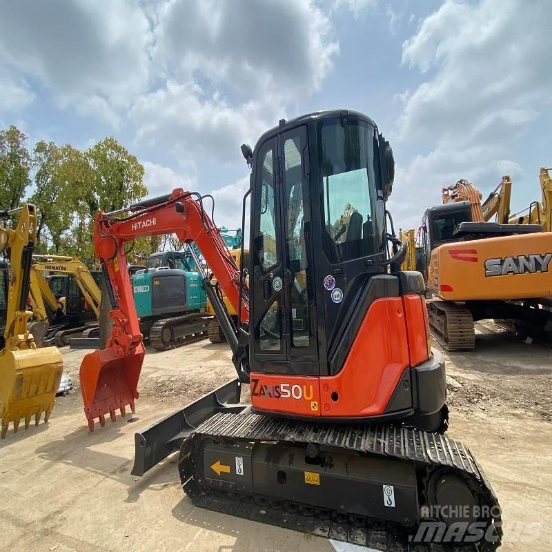 Hitachi ZX 50 U Мини екскаватори < 7 т