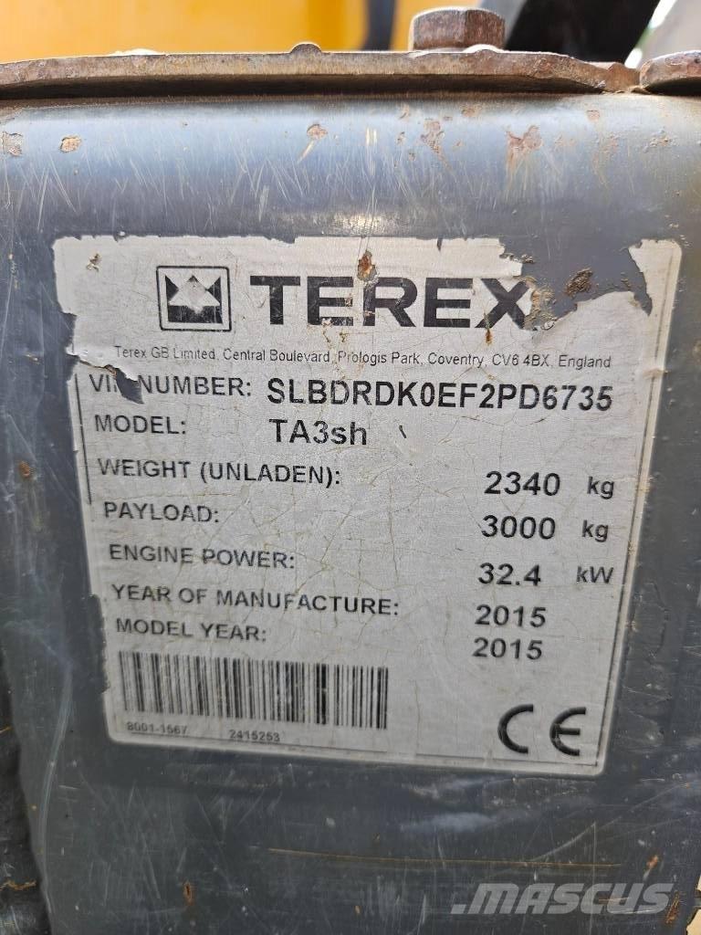 Terex TA 3SH Странични самосвали