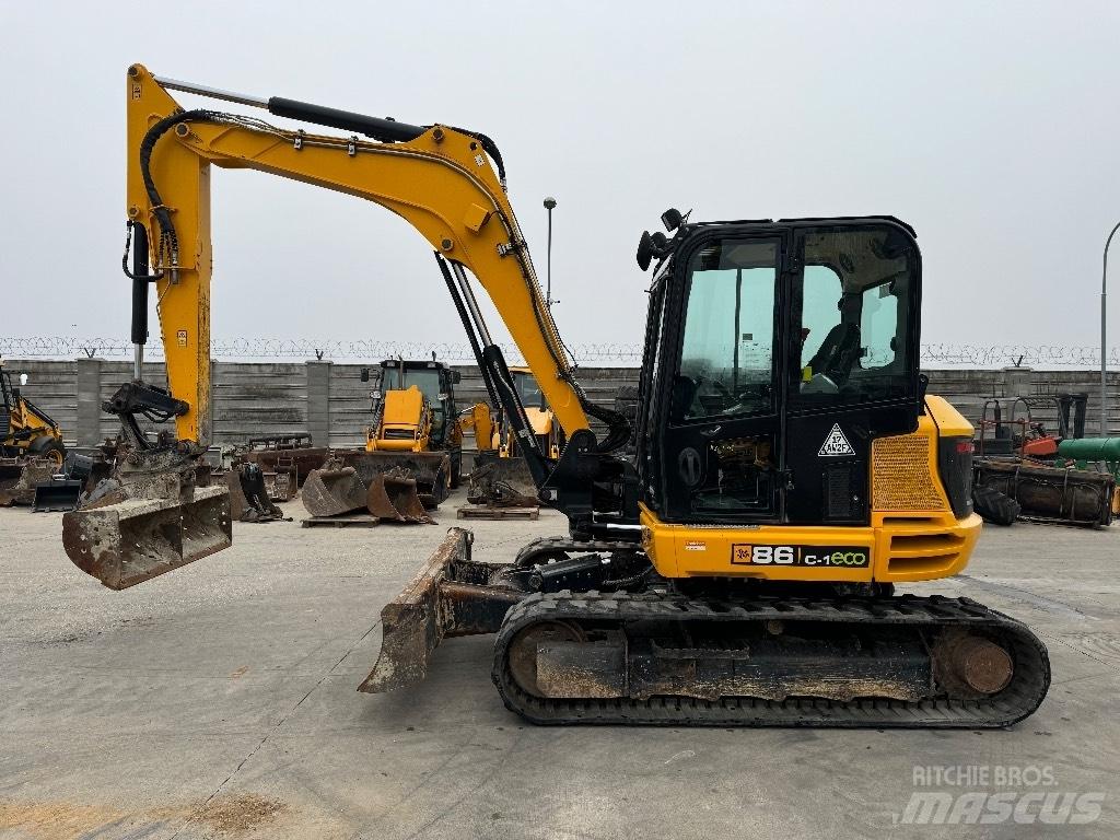JCB 86 C-1 Средни екскаватори 7т - 12т