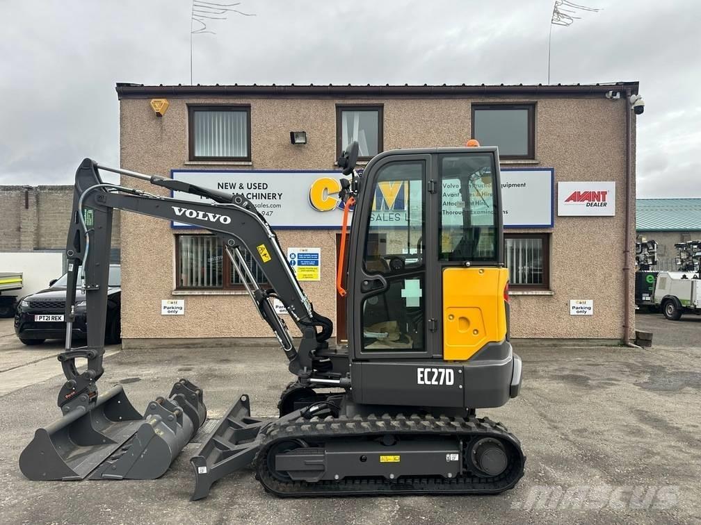 Volvo EC 27 D Мини екскаватори < 7 т