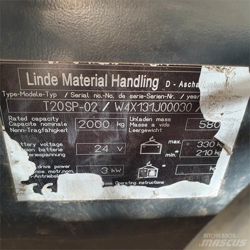 Linde T20SP kurz Нископовдигач