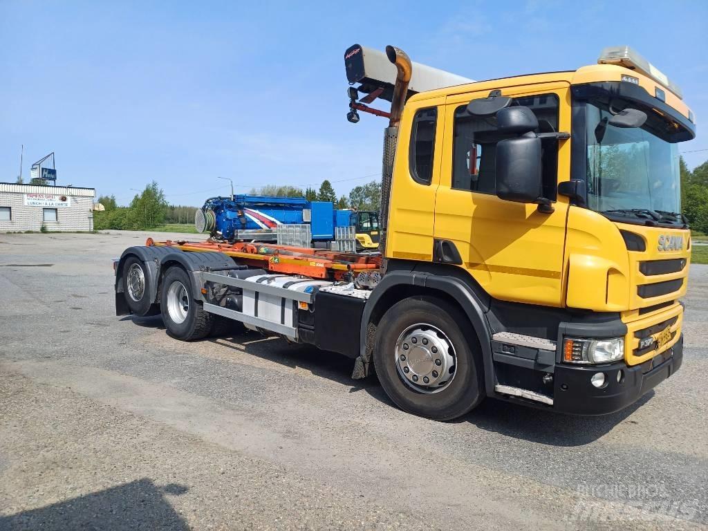 Scania P 370 Камиони с кран с кука