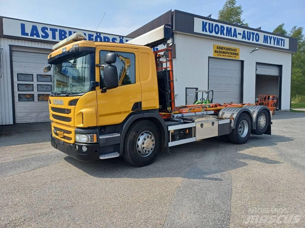 Scania P 370 Камиони с кран с кука