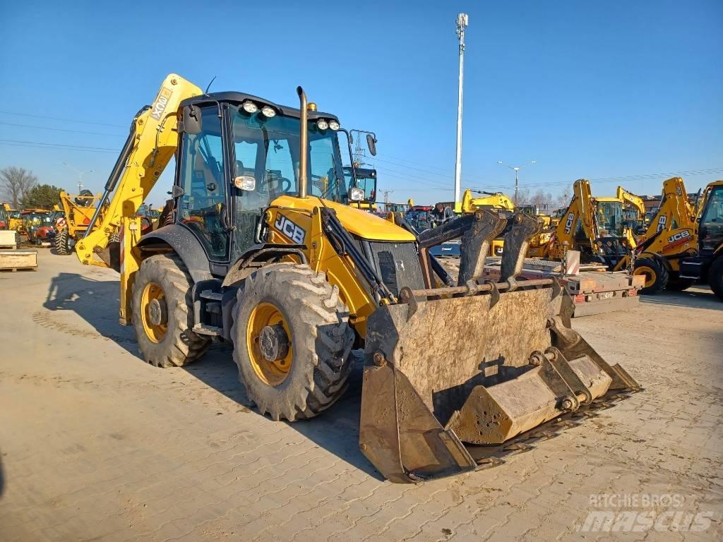 JCB 3 CX Super Товарач със заден ексватор