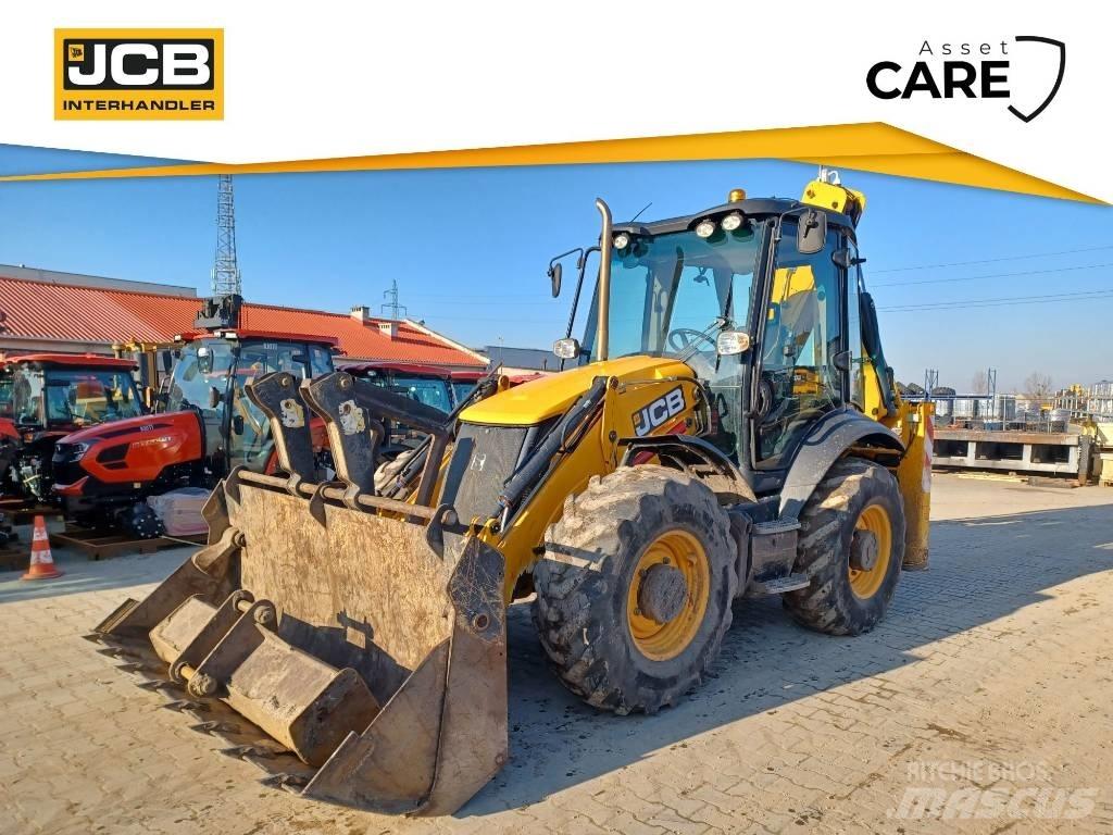 JCB 3 CX Super Товарач със заден ексватор