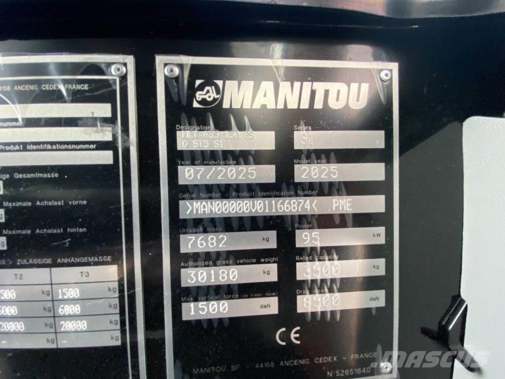 Manitou MLT635 Телескопични товарачи