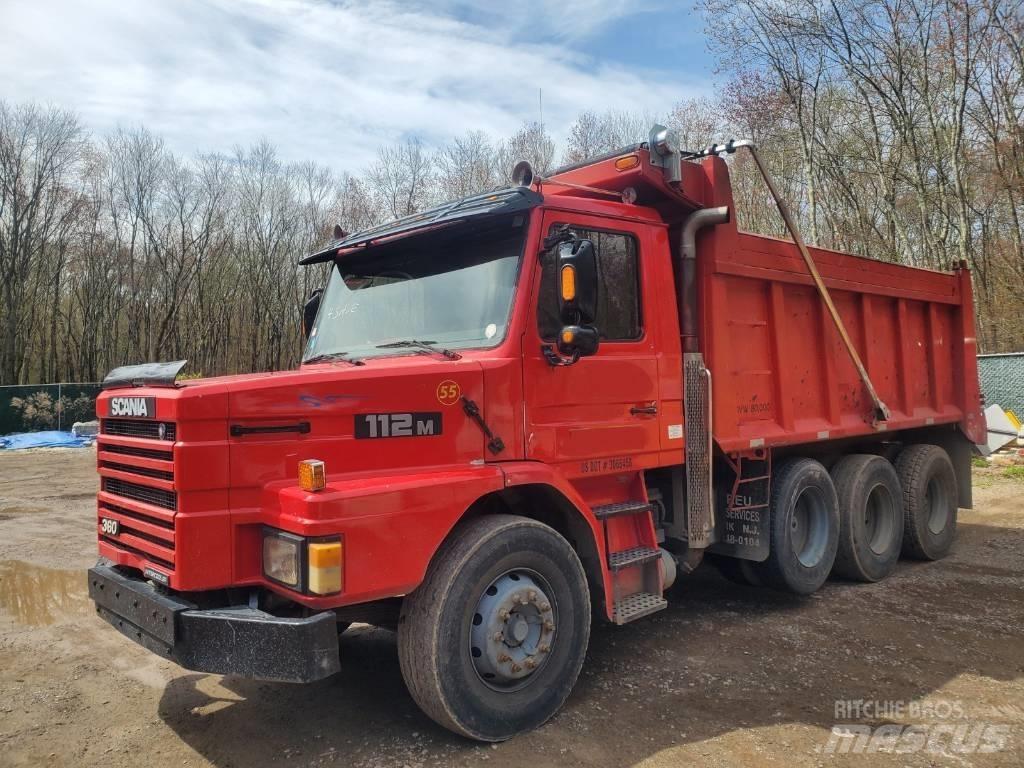 Scania 112 - Tri Axle Самосвал