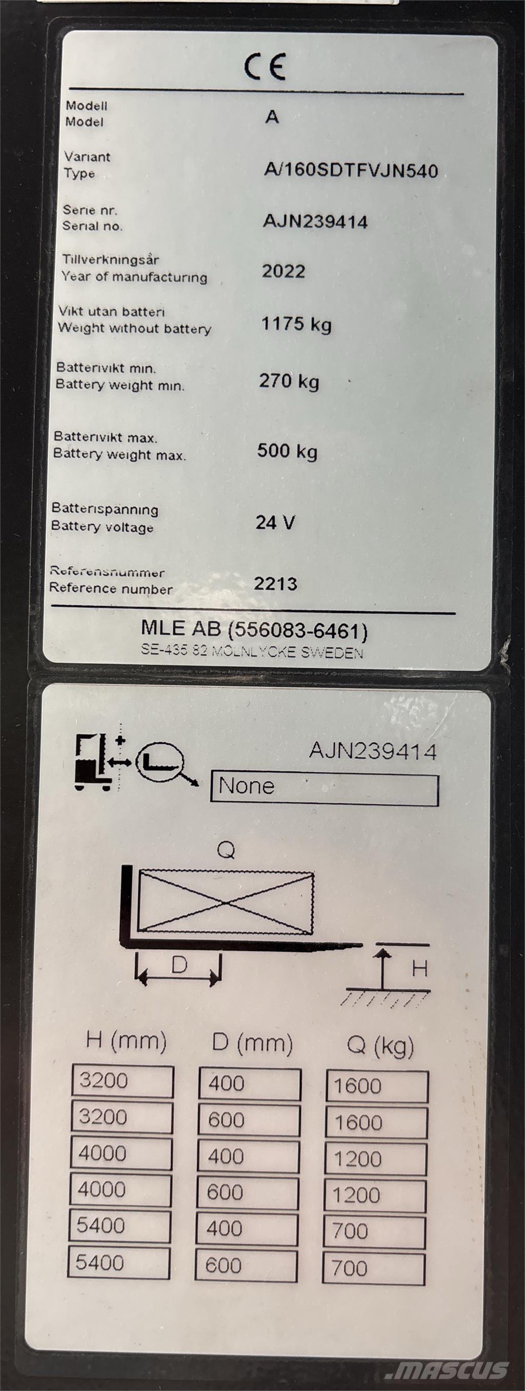 Atlet A160 Самоходни товарачи