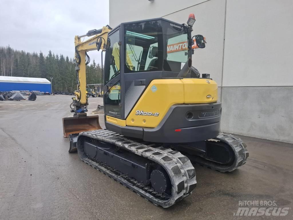 Yanmar SV 100-2A Средни екскаватори 7т - 12т