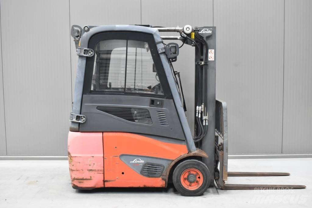 Linde E 16 C - 02 Електрически вилични кари-повдигачи