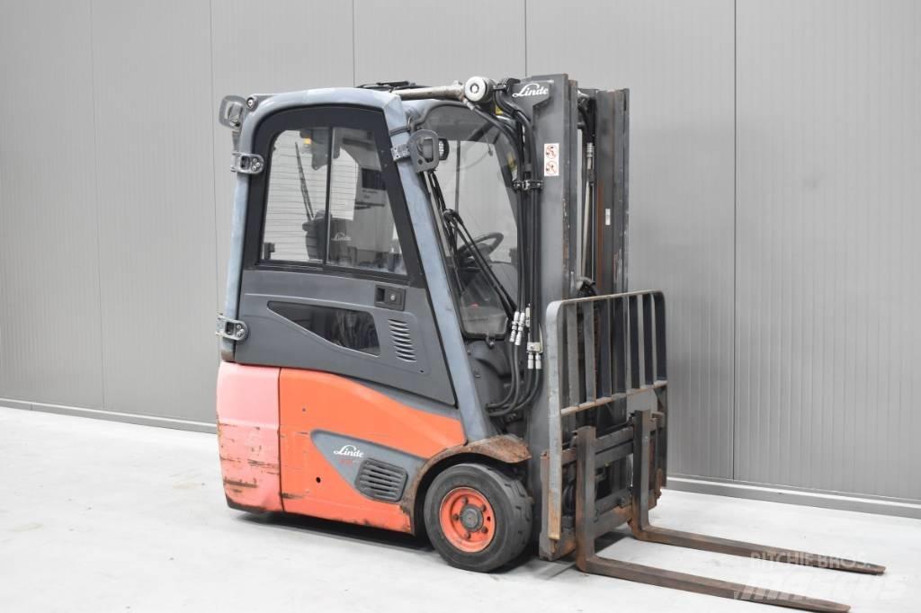 Linde E 16 C - 02 Електрически вилични кари-повдигачи