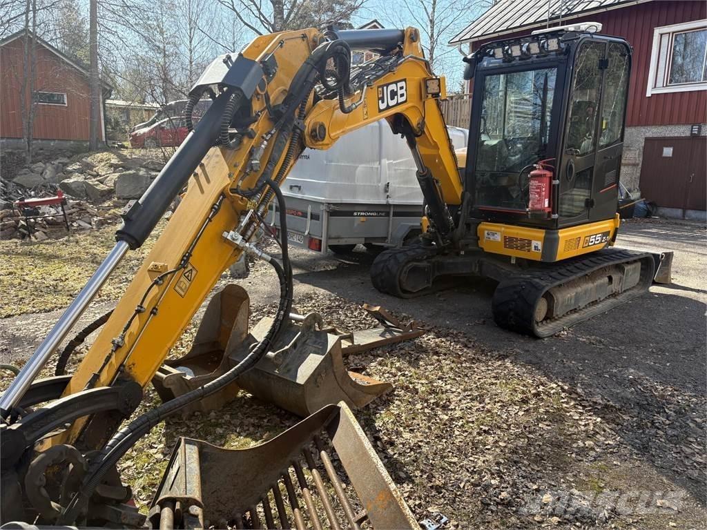 JCB 55Z-1 T3 Верижен екскаватор