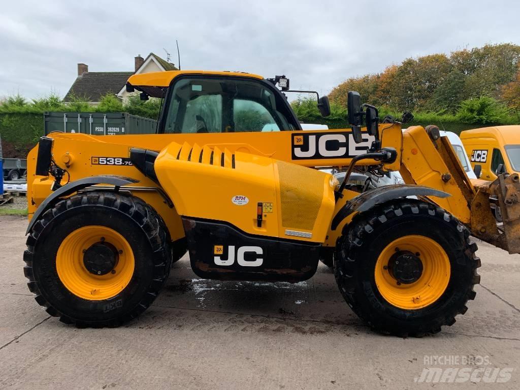 JCB 538-70 Телескопични товарачи за селското стопанство