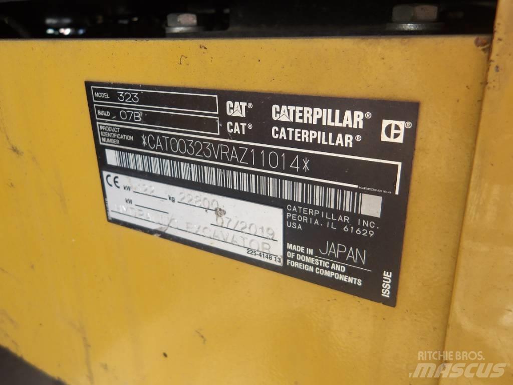 CAT 323 Верижен екскаватор