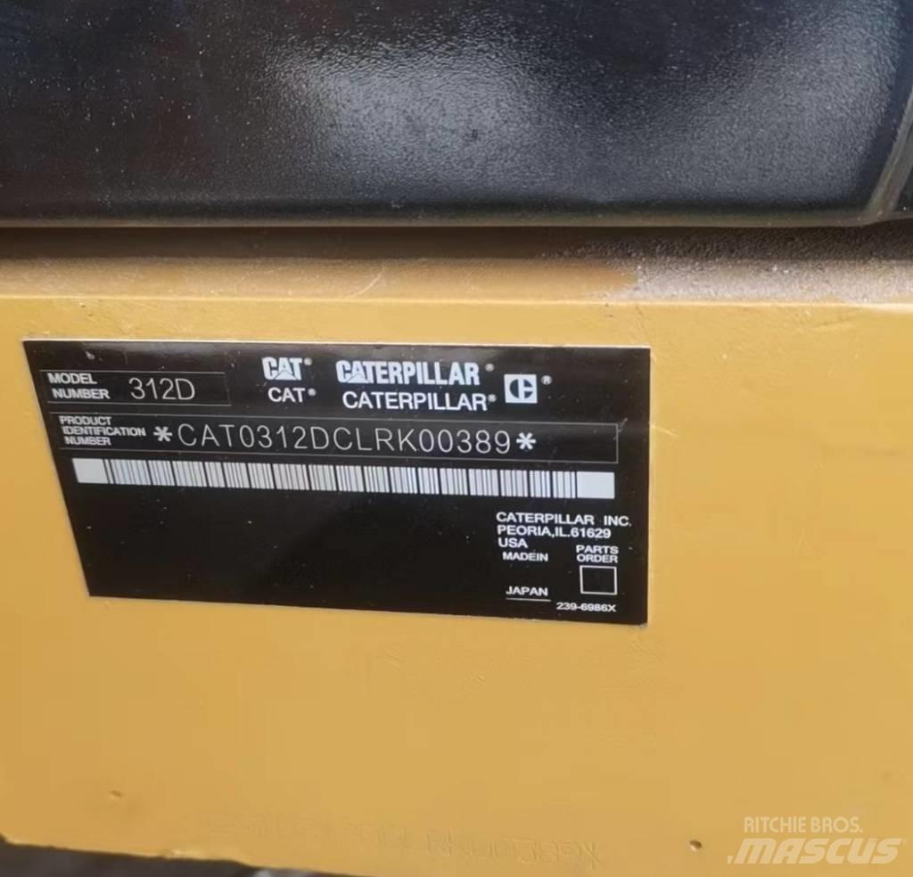 CAT 312 D Верижен екскаватор