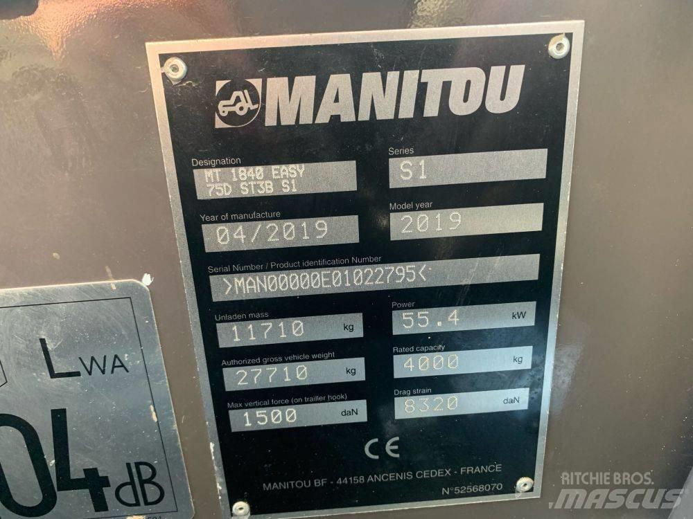 Manitou MT 1840 Телескопични товарачи
