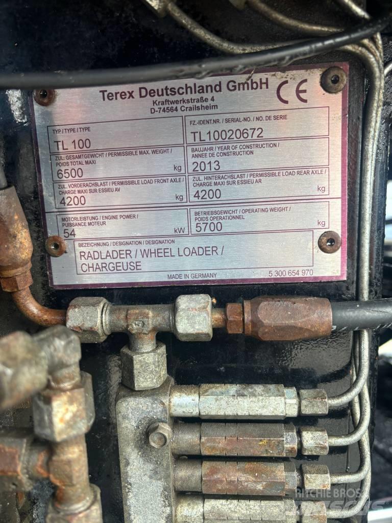 Terex TL 100 Колесни товарачи