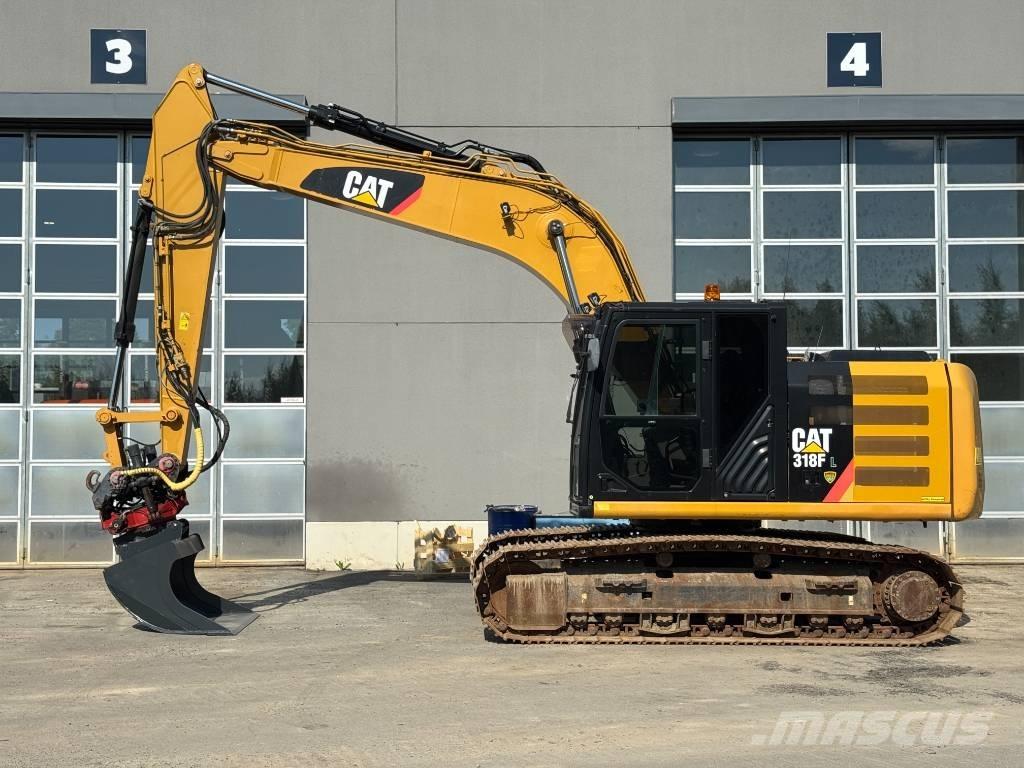 CAT 318 Верижен екскаватор
