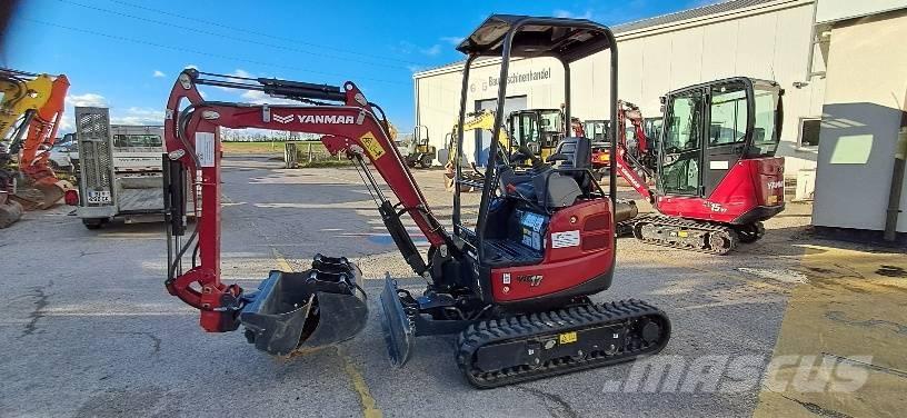 Yanmar Vio 17-1 Мини екскаватори < 7 т