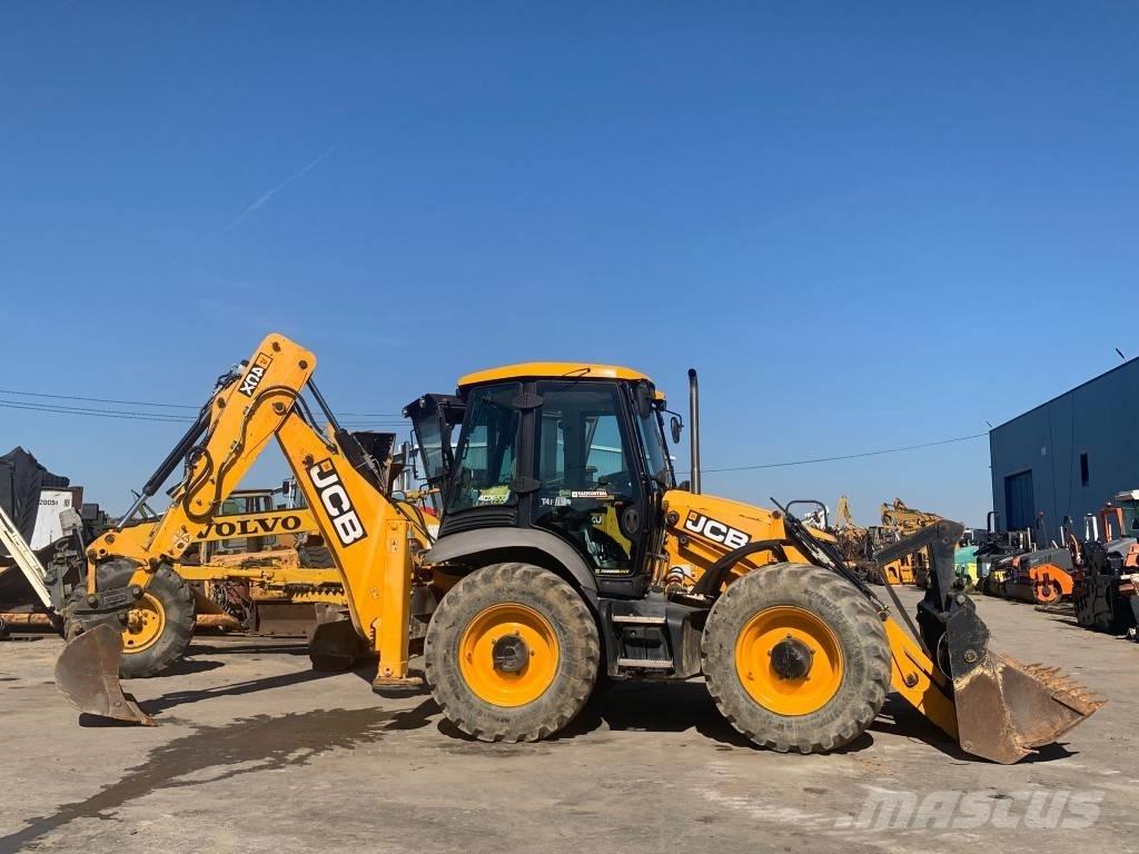 JCB 4 CX Товарач със заден ексватор