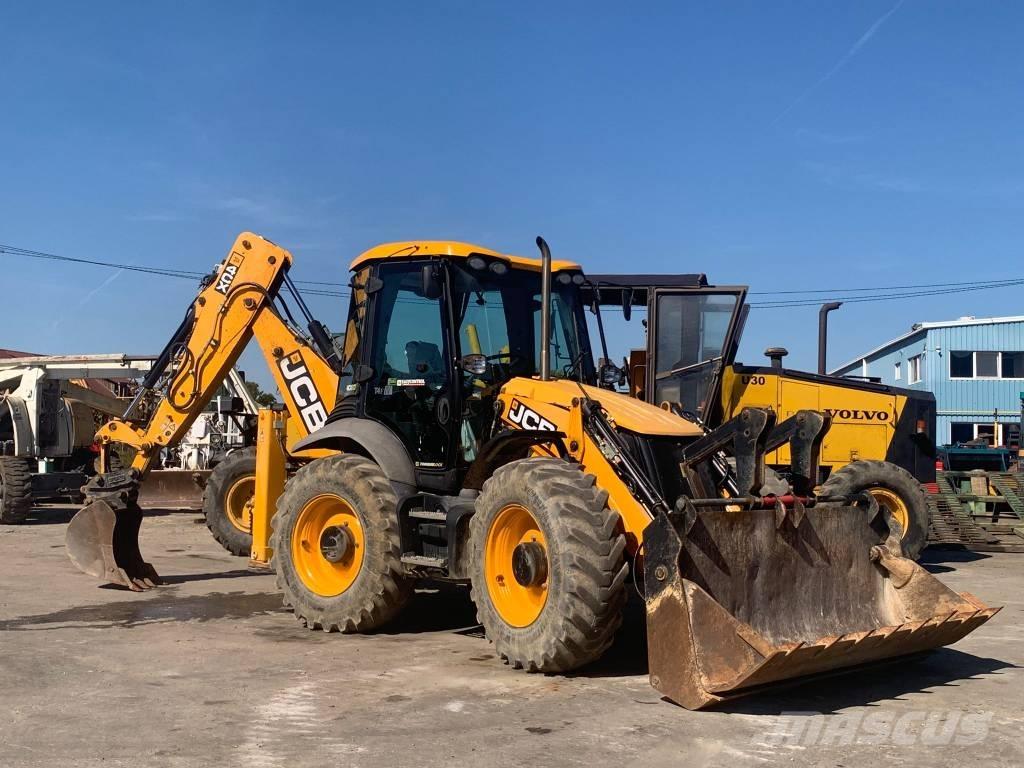 JCB 4 CX Товарач със заден ексватор