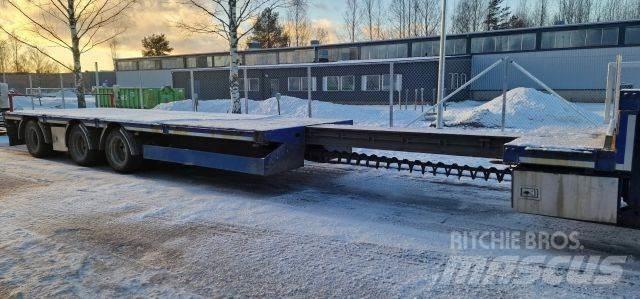HRD Jumbo Плоскоподови / Бордови полуремаркета
