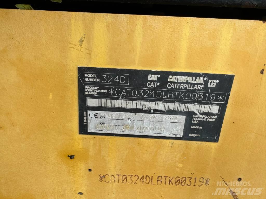 CAT 324 D L Верижен екскаватор