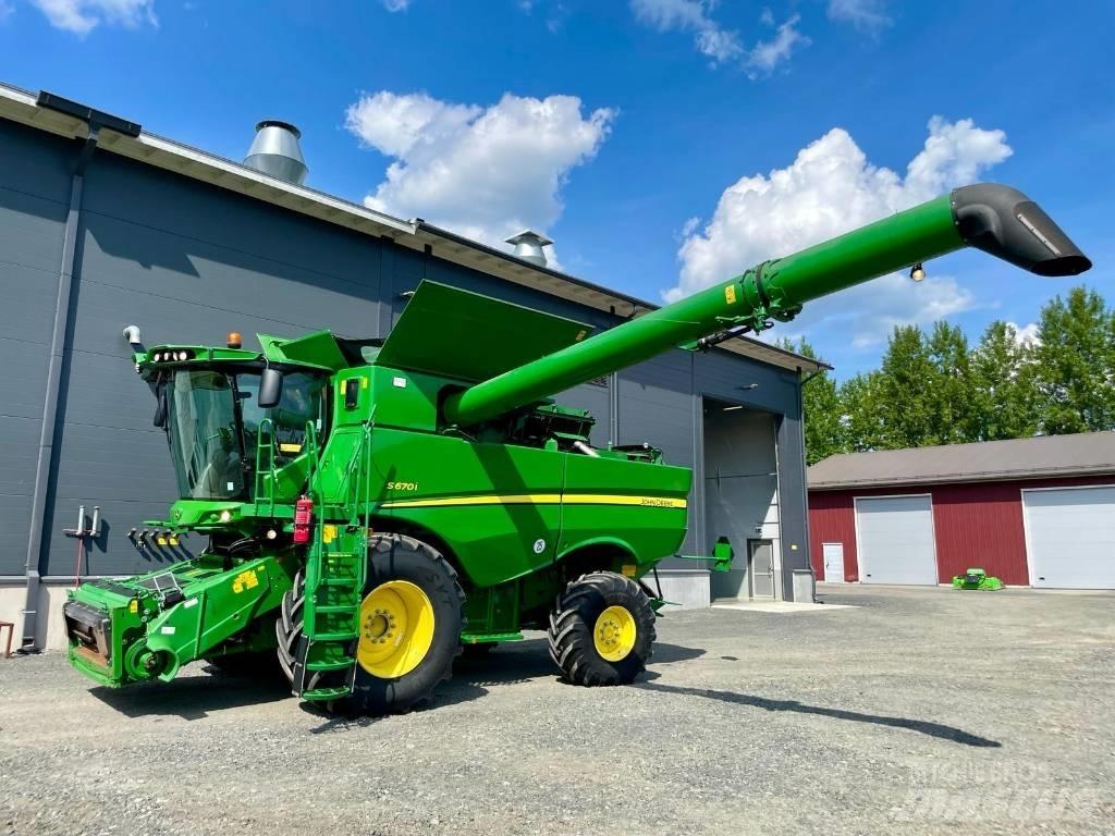 John Deere S 670 i Комбайни