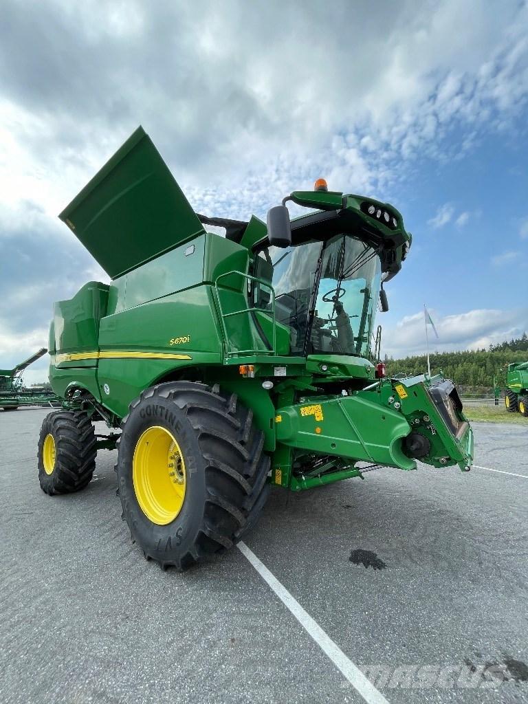 John Deere S670i Комбайни