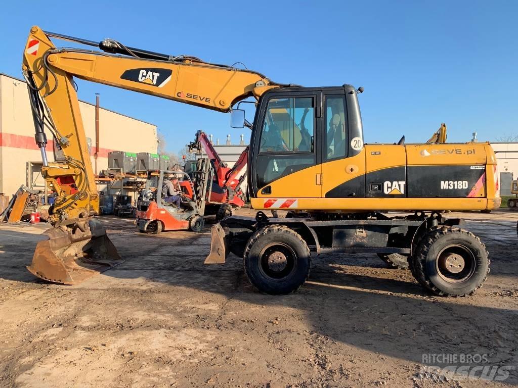 CAT M 318 D Колесни екскаватори