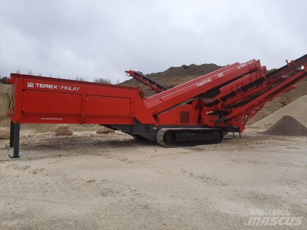 Terex Finlay 683 Мобилни скрийнери
