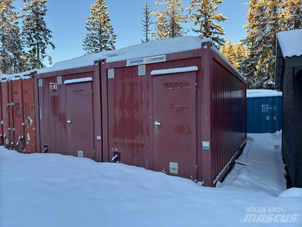  20 feet Site Cabin Настаняване на обекта
