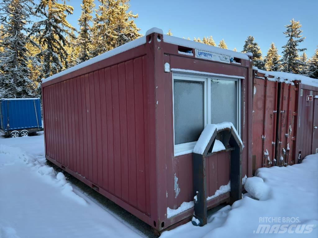  20 feet Site Cabin Настаняване на обекта
