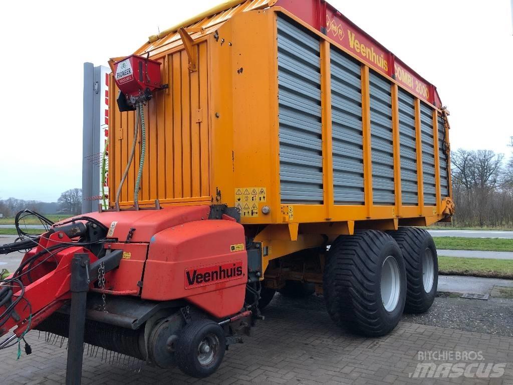 Veenhuis combi 2000 Самотаварещи ремаркета