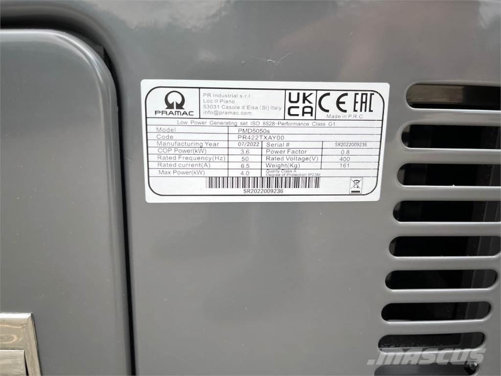 Pramac PMD5050s Други генератори
