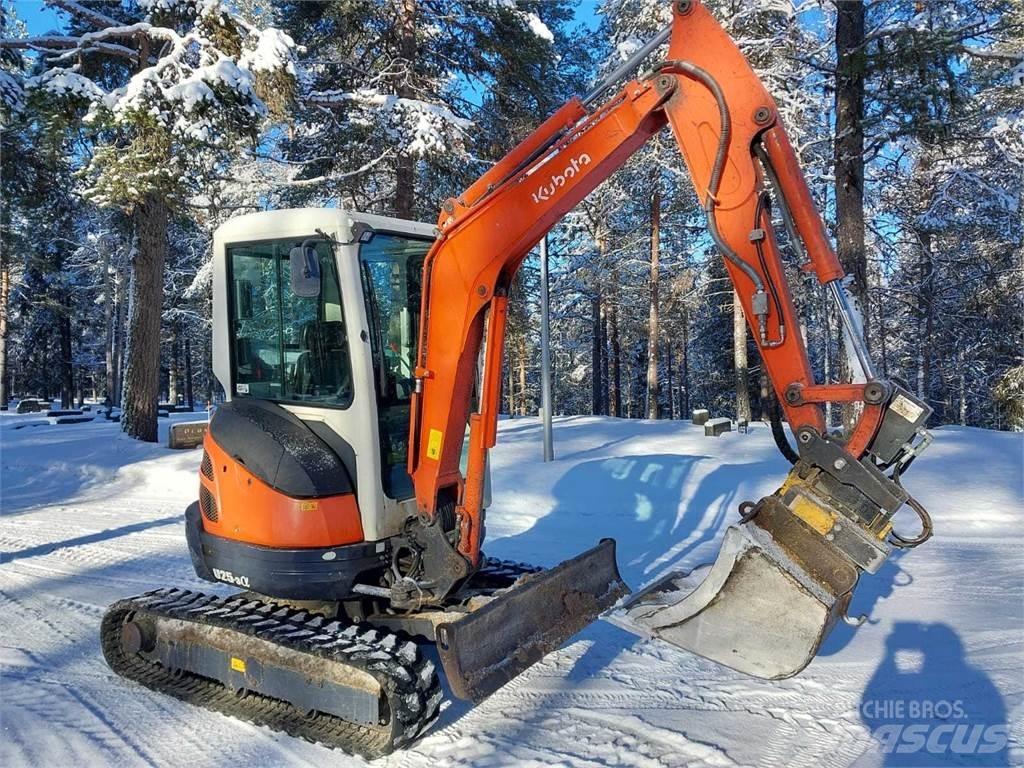 Kubota U25-3 Мини екскаватори < 7 т