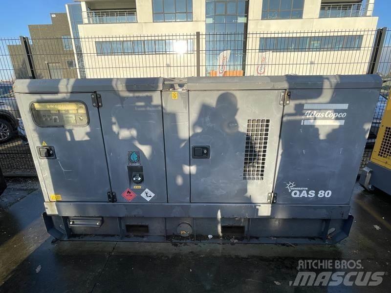 Atlas Copco QAS 80 Дизелови генератори
